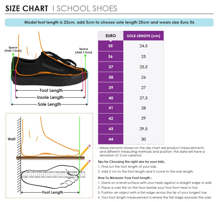 Secondary School Shoes / Kasut Sekolah Menengah | eHari